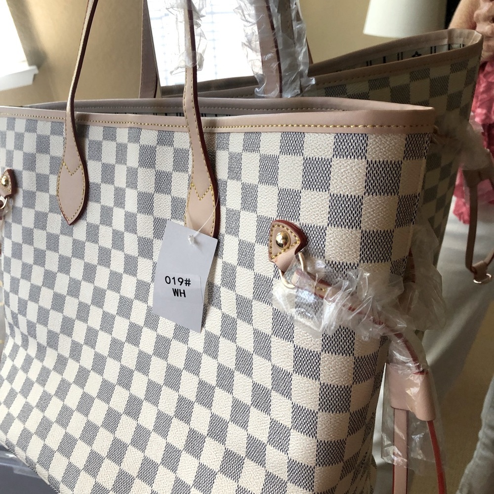 checkered Damier bag